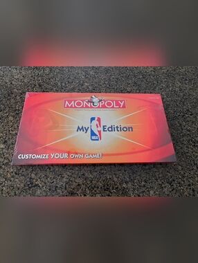 Monopoly My NBA (2006) Edition  Basketball Board Game New Sealed Packag Rare Set